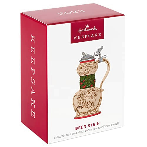 Hallmark Keepsake Christmas Ornament 2023, Beer Stein, Beer Gifts