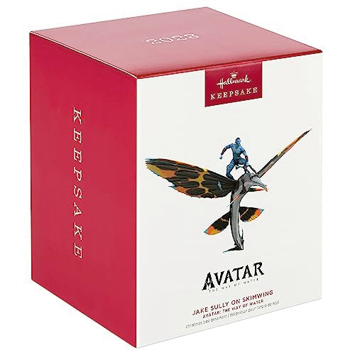 Hallmark Keepsake Christmas Ornament 2023, Avatar: The Way of Water Jake Sully on Skimwing, Sci-Fi Gifts