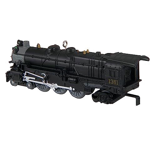 Hallmark Keepsake Christmas Ornament 2023, Lionel Trains Black 1361 Pennsylvania K4 Steam Locomotive Metal, Train Gifts