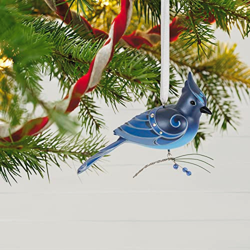 Hallmark Keepsake Christmas Ornament 2023, The Beauty of Birds Steller's Jay, Gift for Her