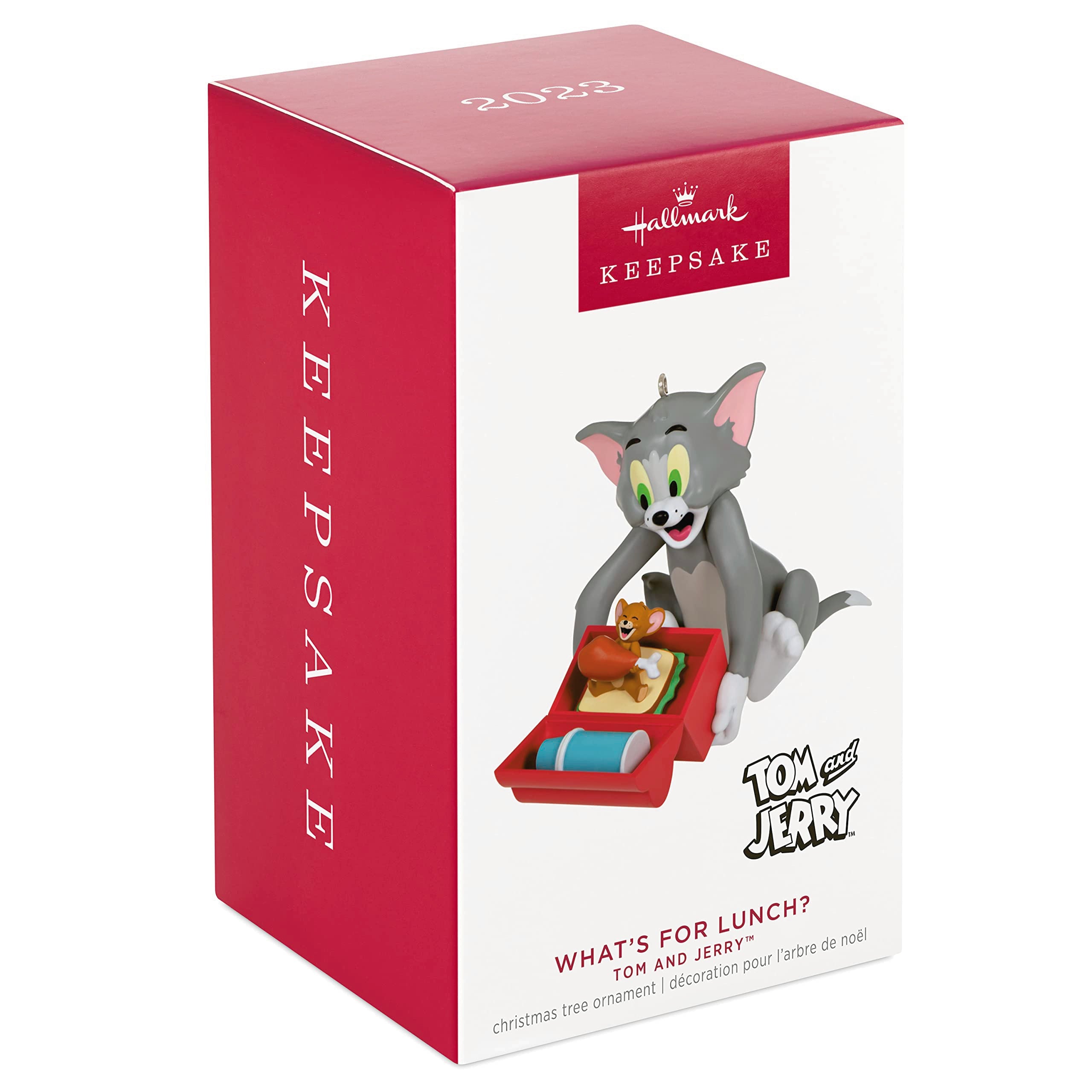 Hallmark Keepsake Christmas Ornament 2023, Tom and Jerry What's for Lunch?, Gifts for Kids