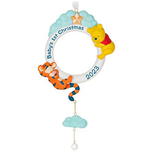 Hallmark Keepsake Christmas Ornament 2023, Disney Winnie the Pooh Baby's First Christmas