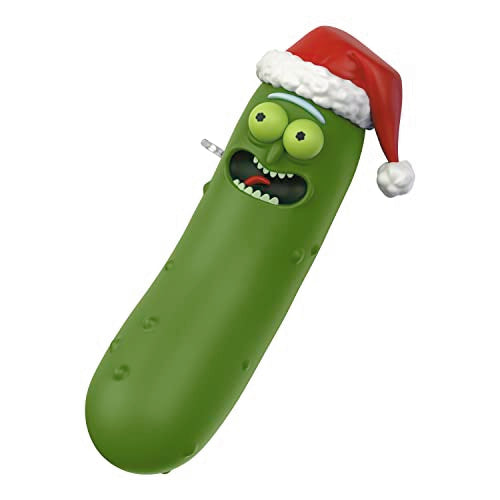 Hallmark Keepsake Christmas Ornament 2023, Rick and Morty Merry Rickmas!, Pickle Rick and Morty Gifts